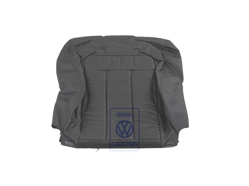 Genuine VW Backrest Cover (Leather/Leatherette) Black - 357881805Q AFB