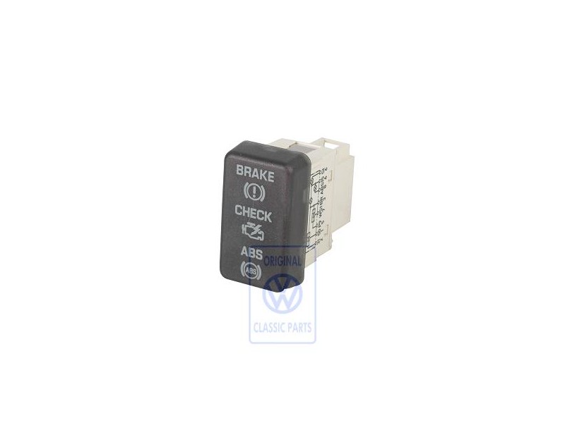 Genuine VW Warning Lamp For Dual Circuit Brakes And Handbrake - 357919235M