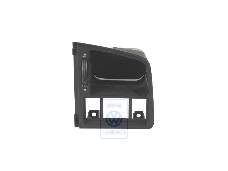 Genuine VW Housing For Air Vent Satin Black - 358819704 01C