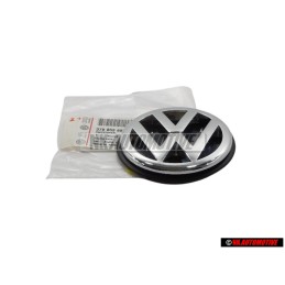 Genuine VW Rear Boot Badge Emblem Chrome - 379853687