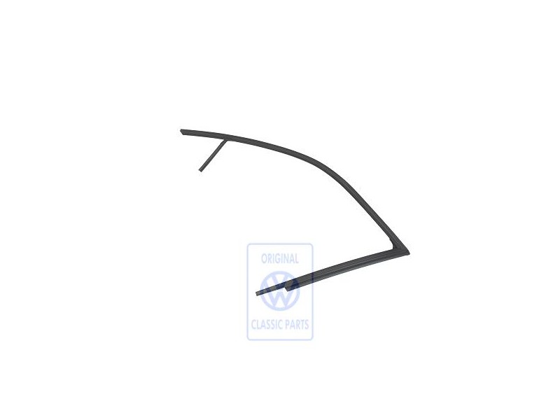 Genuine VW Window Guide Satin Black - 3A0837431 B41