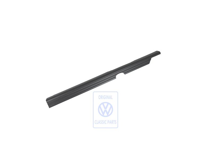 Genuine VW Sill Trim Strip Satin Black - 3A0853370 4FB