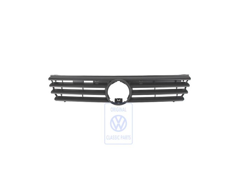 Genuine VW Radiator Grille Satin Black - 3A0853653C 01C