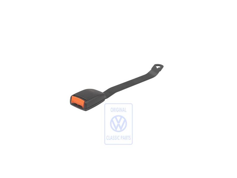 Genuine VW Belt Latch Satin Black - 3A0857756A 01C