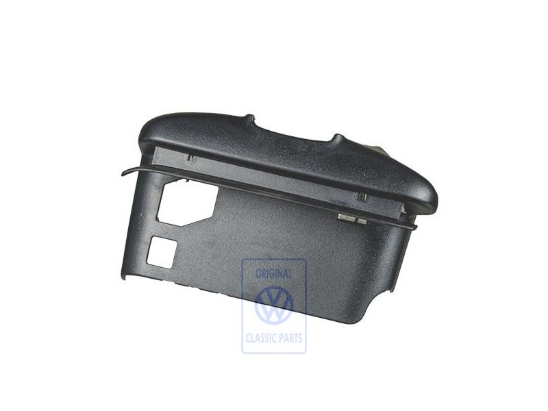 Genuine VW Trim Upper Part Satin Black - 3A0953515C 01C
