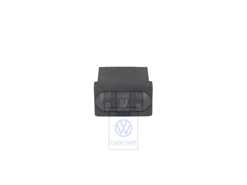 Genuine VW Switch For Seat Heating Satin Black - 3A0963563 01C