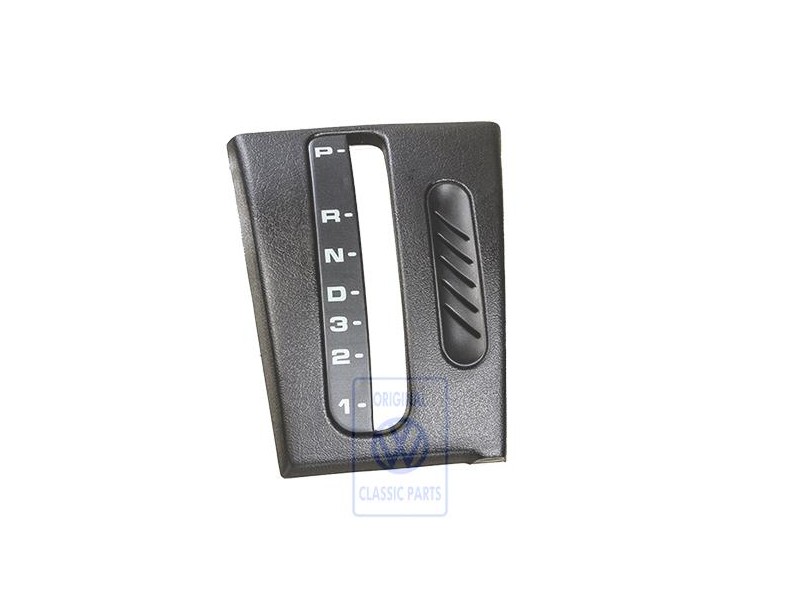Genuine VW Trim For Gear Selector Black - 3A1863209A 4FB