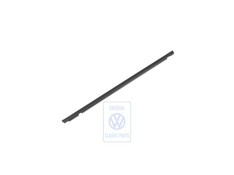 Genuine VW Window Aperture Seal Satin Black - 3A5839477 B41