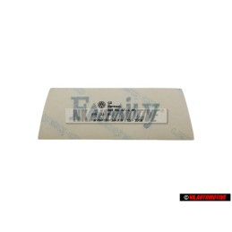 Genuine VW Film Lettering Green/Silver/Blue - 3A9853431 Z48