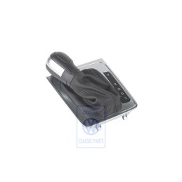 Genuine VW Gear Shift Cover Satin Black - 3AC713203D OFN