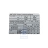 Genuine VW Data Plate For Tyre Pressure - 3B0010275D