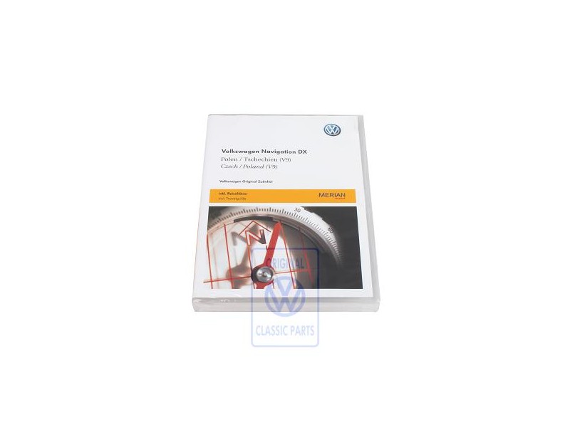 Genuine VW Cd-Rom For Navigation System - 3B0051884JD