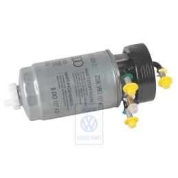 Genuine VW Fuel Filter With Flange - 3B0127400C