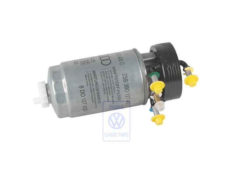 Genuine VW Fuel Filter With Flange - 3B0127400C