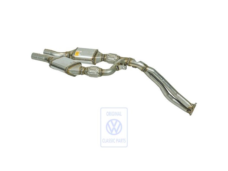 Genuine VW Exhaust Pipe With Catalyst - 3B0253057 X