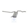 Genuine VW Centre Silencer - 3B0253409