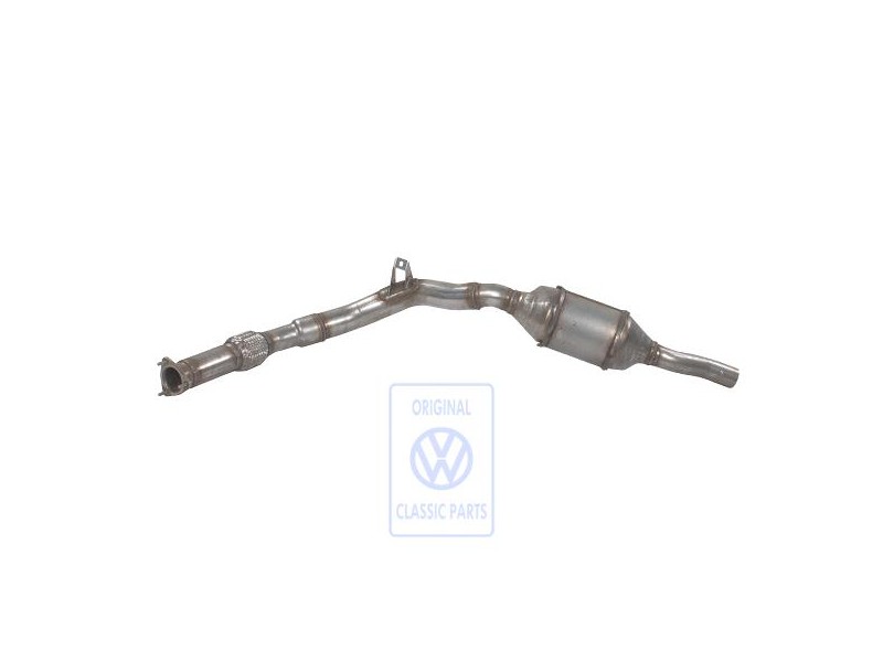 Genuine VW Exhaust Pipe With Catalyst - 3B0254500AX