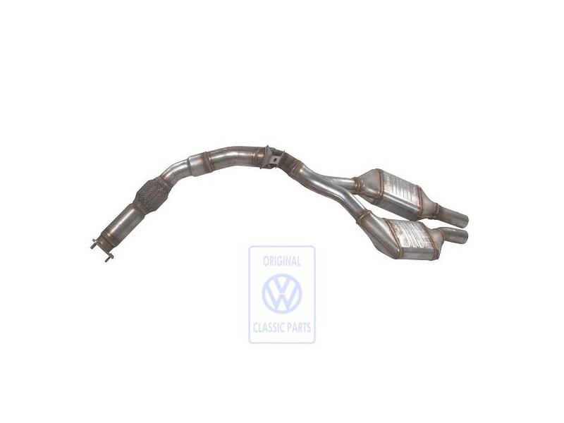 Genuine VW Exhaust Pipe With Catalyst - 3B0254500BX