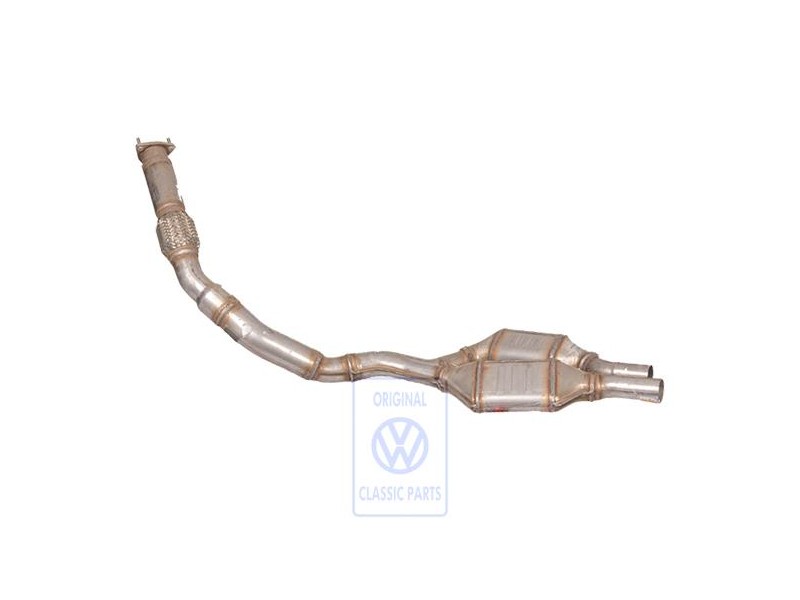 Genuine VW Exhaust Pipe With Catalyst - 3B0254500CX