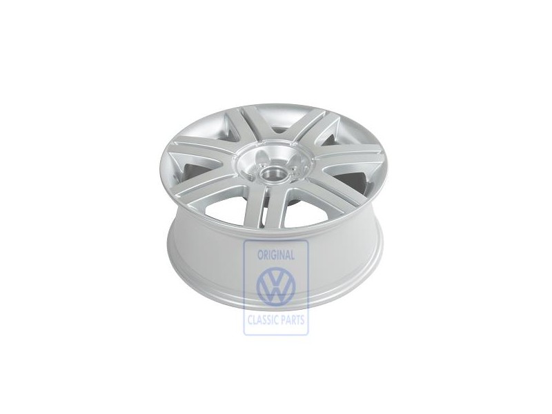 Genuine VW Aluminium Rim Bright Chrome - 3B0601025M Z31