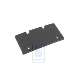 Genuine VW Licence Plate Holder Satin Black - 3B0807285 B41