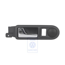 Genuine VW Door Inner Release Lever With Loudspeaker Black - 3B0839113BF2AQ