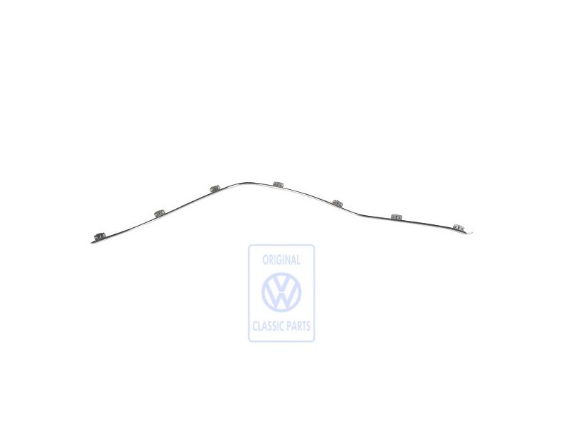 Genuine VW Molding For Door Trim Panel Chrome - 3B0853299 2ZZ