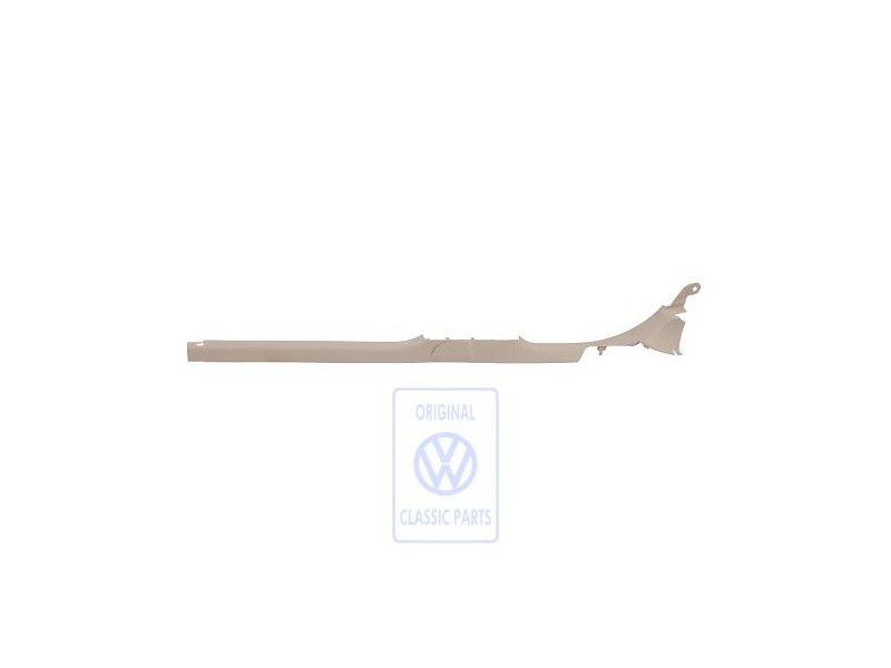 Genuine VW Sill Trim Strip Light Beige - 3B0853370D Q70