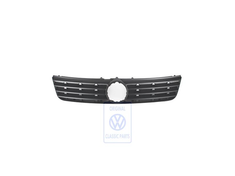 Genuine VW Radiator Grille Satin Black - 3B0853653F B41