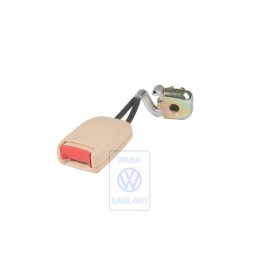 Genuine VW Belt Latch Sun Beige/Fire Red - 3B0857740A LSV