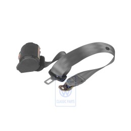 Genuine VW Three-Point Safety Belt Flannel Grey - 3B0857807A E66