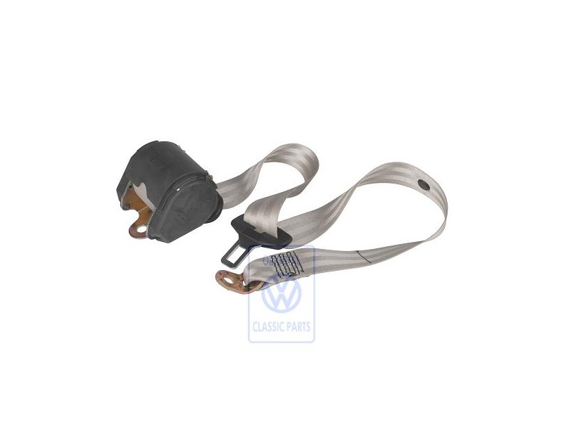 Genuine VW Three-Point Safety Belt Ecrue (Beige) - 3B0857807A Q44