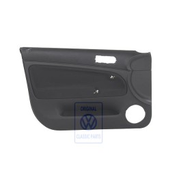 Genuine VW Door Panel Trim (Cloth) Black/Black - 3B0867011ATJGJ