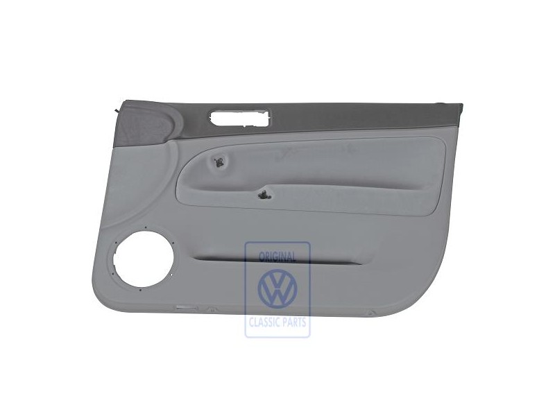 Genuine VW Door Panel Trim (Cloth) Platinum/Flannel Grey - 3B0867012BDPEA