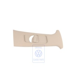 Genuine VW B-Pillar Trim Light Beige - 3B0867244D 2PK