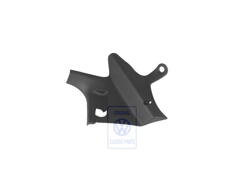 Genuine VW B-Pillar Trim Satin Black - 3B0867297 B41