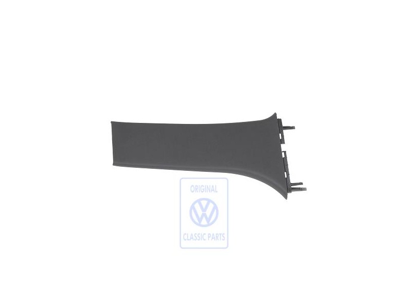 Genuine VW B-Pillar Trim Satin Black - 3B0867297D B41