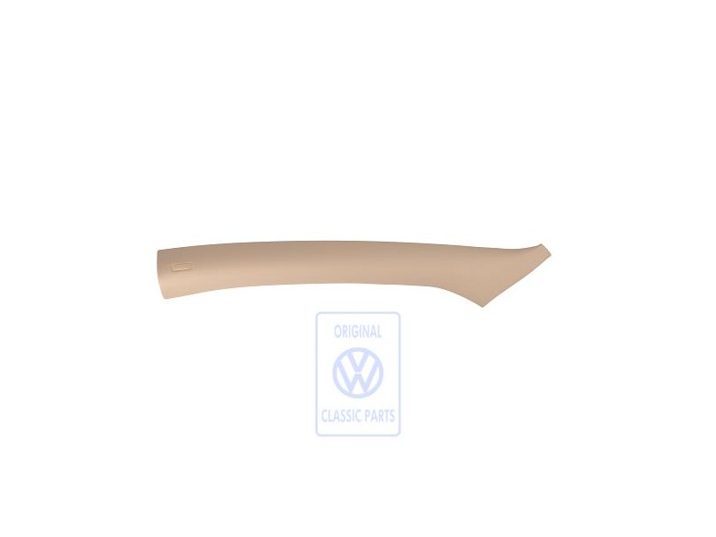 Genuine VW A-Pillar Trim Pure Beige - 3B0867351J 3U5