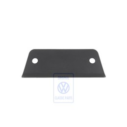 Genuine VW Cover Trim For Headrest Satin Black - 3B0885719D B41