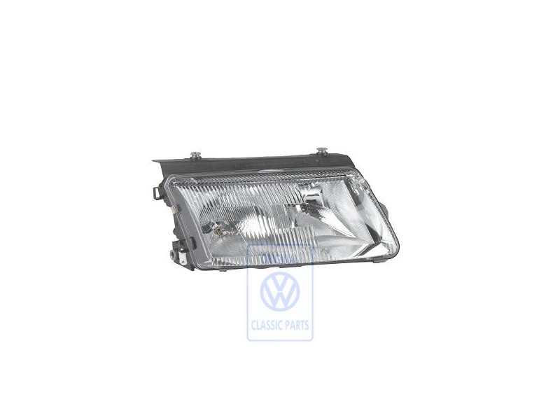 Genuine VW Halogen Twin Headlights With Halogen Fog Lights - 3B0941018N