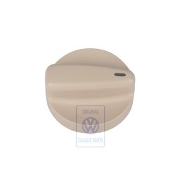 Genuine VW Rot. Knob Light Beige - 3B0959513 8YS