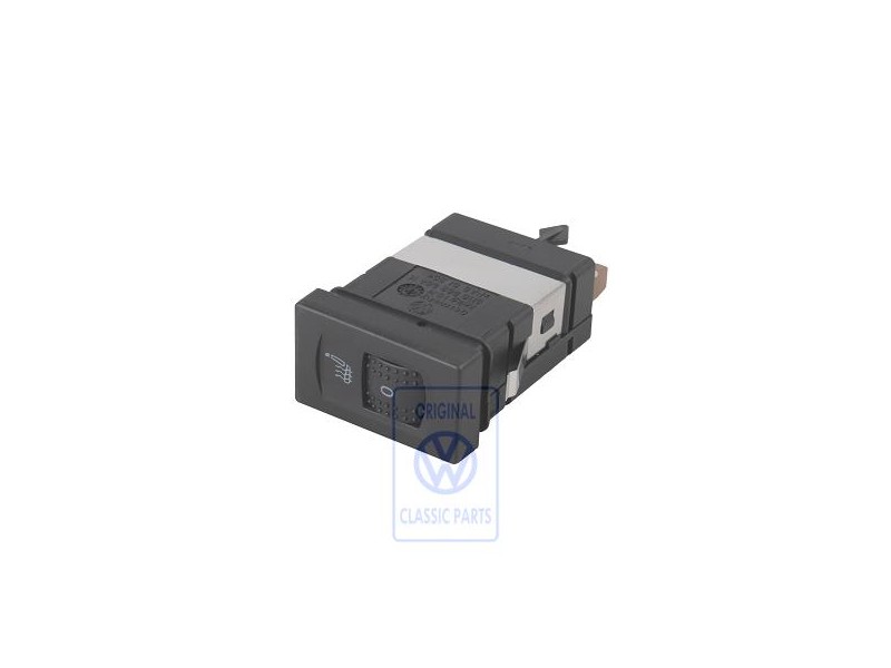 Genuine VW Switch For Seat Heating Satin Black - 3B0963564K 01C