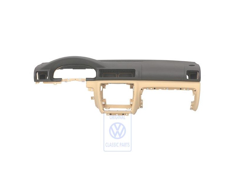 Genuine VW Dashboard Black/Satin Black - 3B1857002BLLWE