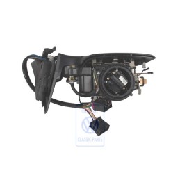 Genuine VW Exterior Mirror Housing Satin Black - 3B1857507B 01C