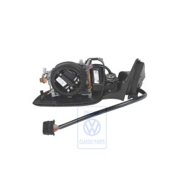 Genuine VW Exterior Mirror Housing Satin Black - 3B1857507L 01C