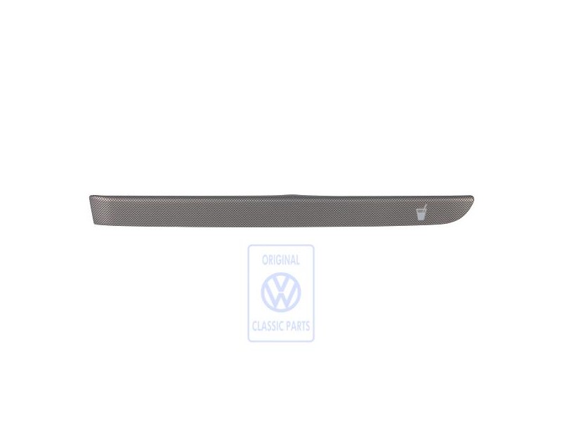 Genuine VW Trim Black/Brown Net Optic - 3B1858608B 2ZS