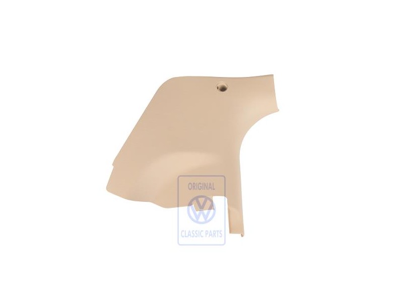 Genuine VW A-Pillar Trim Sun Beige - 3B1863483Q 7H7