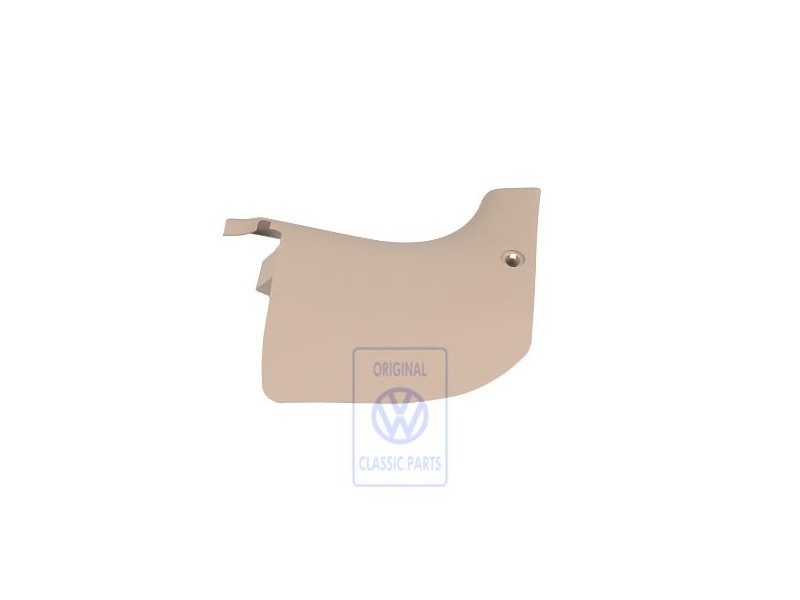 Genuine VW A-Pillar Trim Light Beige - 3B1863484L Q70