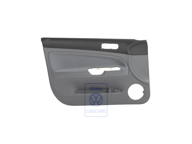 Genuine VW Door Panel Trim (Cloth) Platinum/Flannel Grey - 3B1867011CLPEA