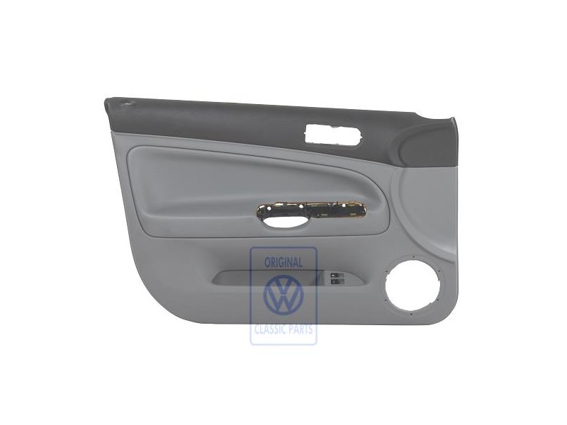 Genuine VW Door Trim (Leatherette) Dark Platinum Grey - 3B1867011DELGR